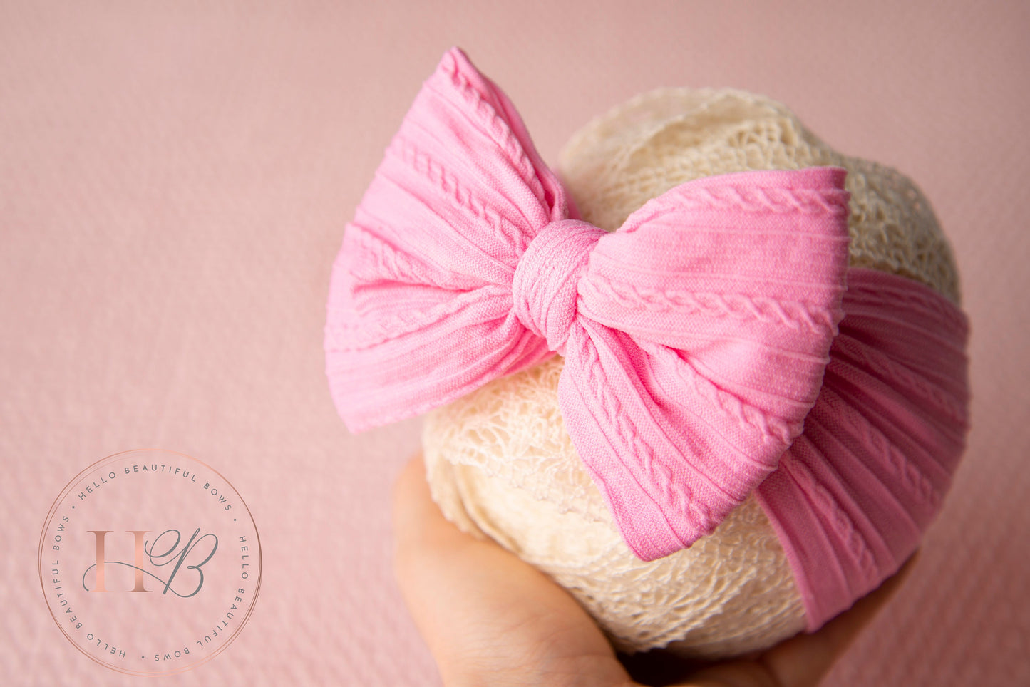Pink baby headbands, baby head wraps, baby girl headband, soft head band stretch headbands soft headbands, girls headbands,
