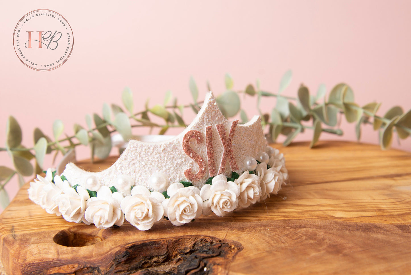 Girls birthday tiara, princess tiara, white birthday tiara, girls birthday crown, birthday accessories