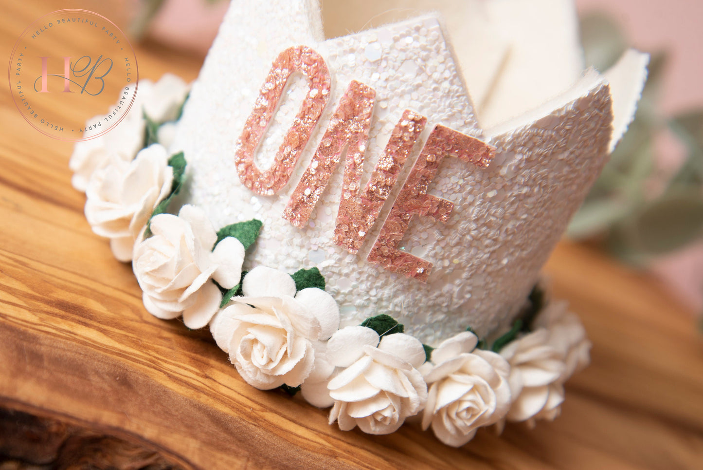 White birthday crown, 1st birthday crown, 2nd birthday crown, Cake smash crown, birthday crown, one birthday crown, first birthday girl