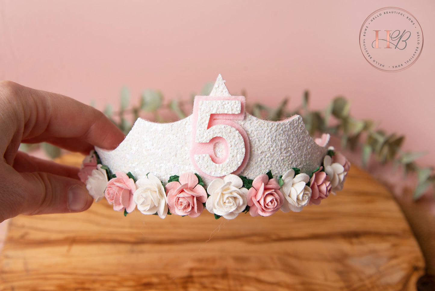 Girls birthday tiara, princess tiara, white birthday tiara, girls birthday crown, birthday accessories