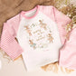 Girls personalised Christmas pyjamas