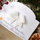 christmas baby headband, white glitter headband, white baby headband, newborn headband,