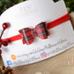 christmas baby headband, tartan headband, red baby headband, newborn headband,