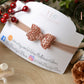 christmas baby headband, glitter headband, baby headband, newborn headband,