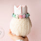 White birthday crown, 1st birthday crown, 2nd birthday crown, Cake smash crown, birthday crown, glitter birthday crown