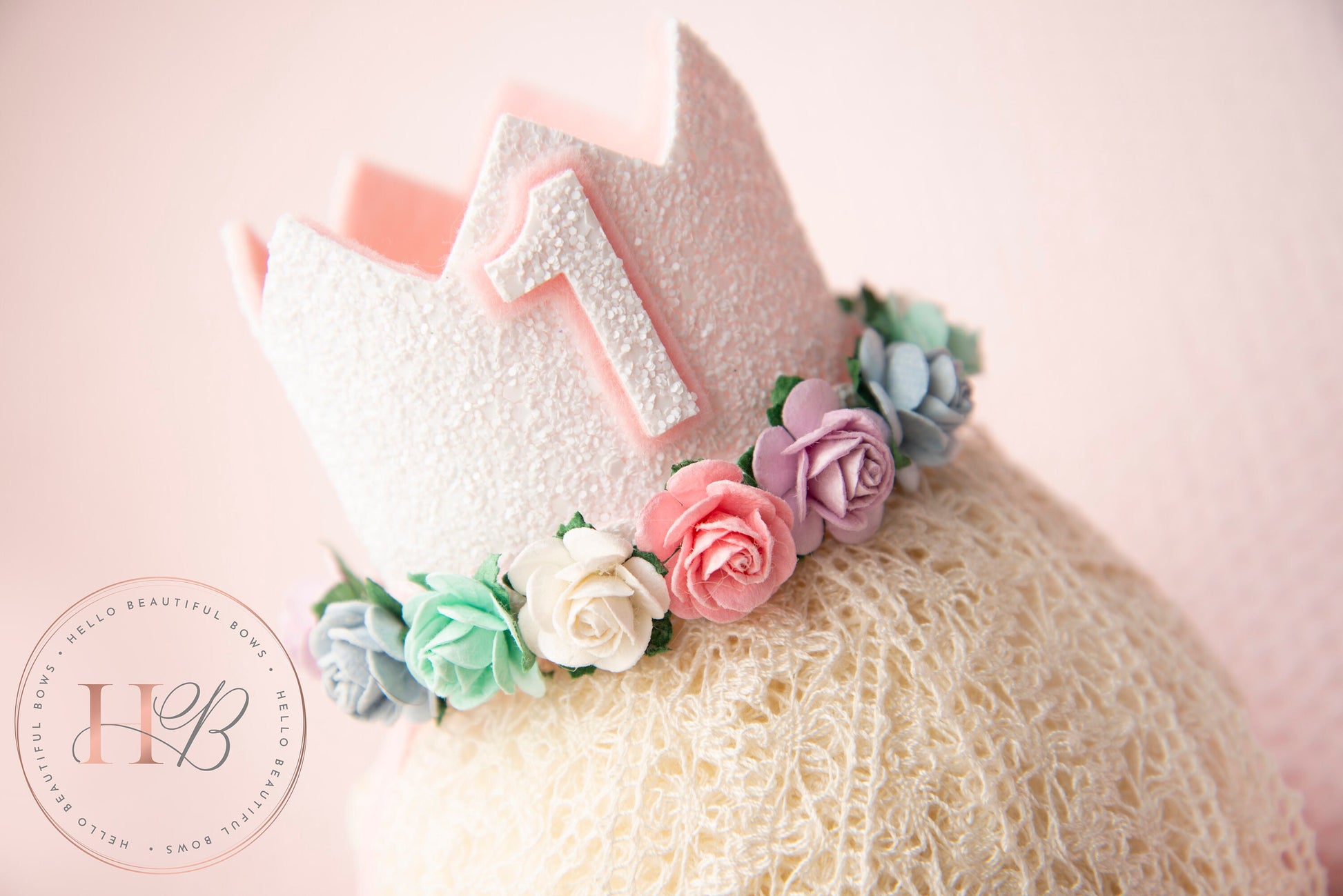 White birthday crown, 1st birthday crown, 2nd birthday crown, Cake smash crown, birthday crown, glitter birthday crown