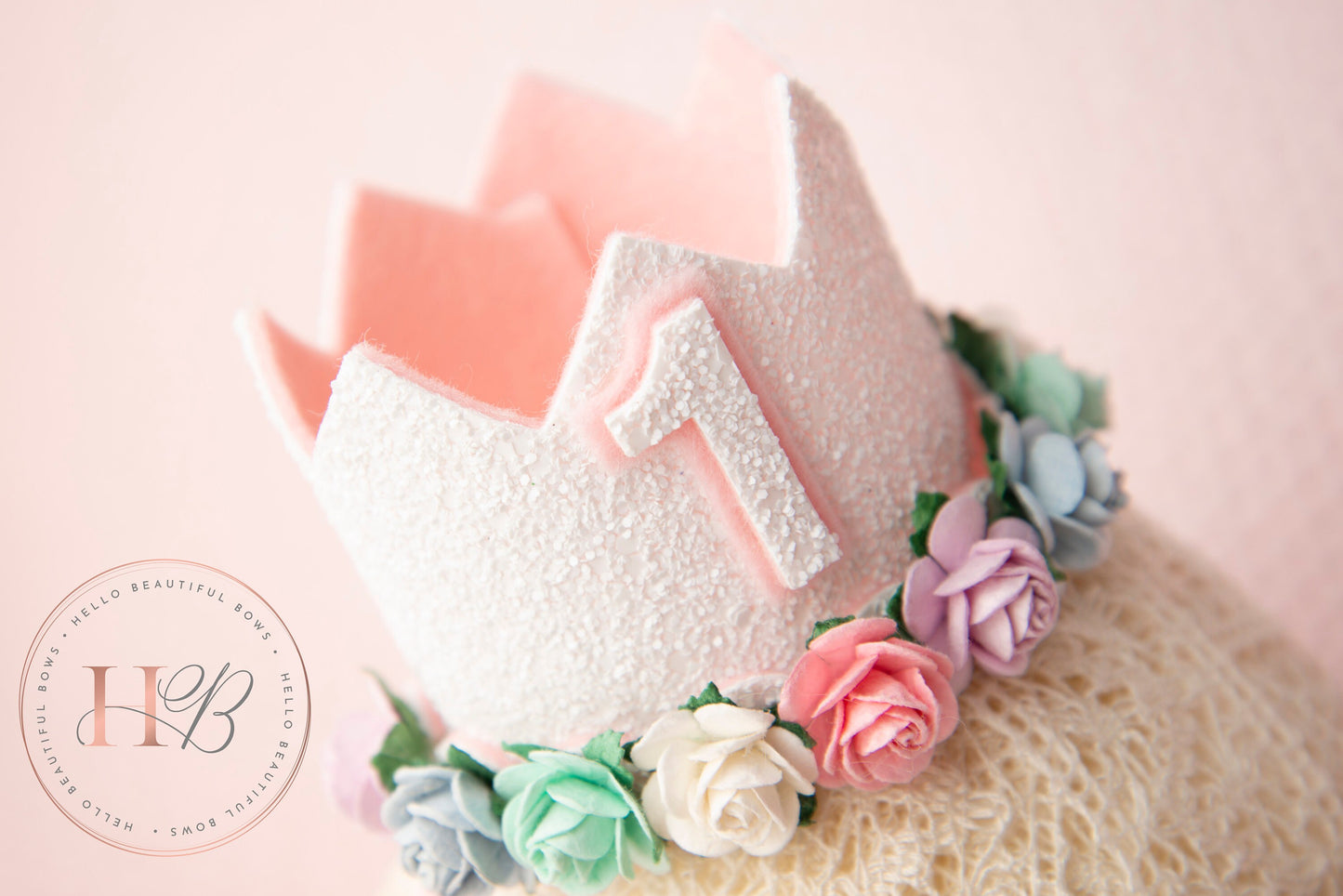 White birthday crown, 1st birthday crown, 2nd birthday crown, Cake smash crown, birthday crown, glitter birthday crown