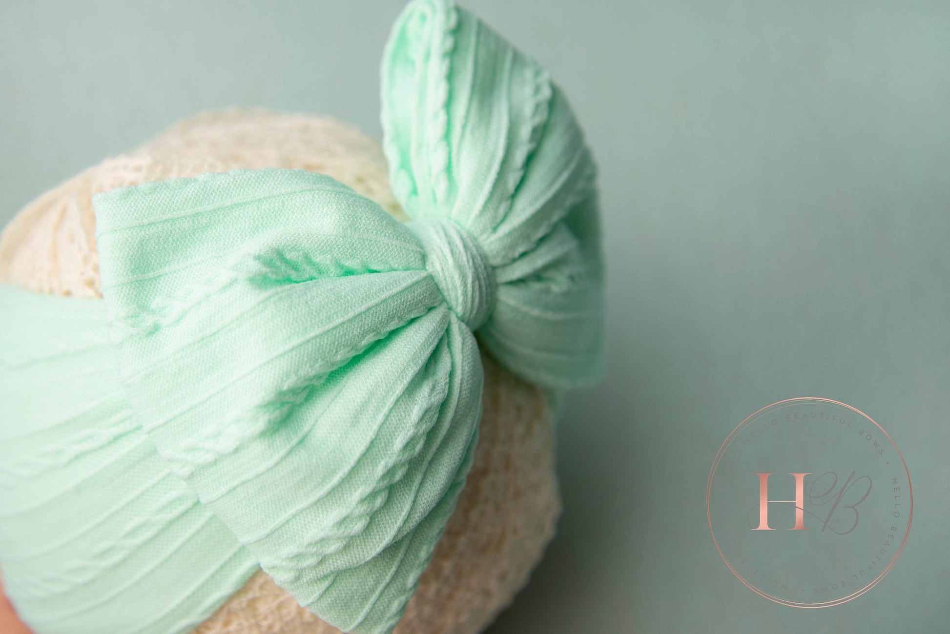 Mint green baby headbands, baby head wraps, baby girl headbands, soft headbands stretch headbands soft headbands, girls headbands,