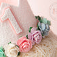 White birthday crown, 1st birthday crown, 2nd birthday crown, Cake smash crown, birthday crown, glitter birthday crown