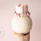 Pink birthday crown, 1st birthday crown, 2nd birthday crown, Cake smash crown, birthday crown, glitter birthday crown
