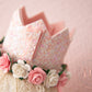 Pink birthday crown, 1st birthday crown, 2nd birthday crown, Cake smash crown, birthday crown, glitter birthday crown