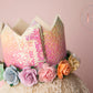 Rainbow birthday crown, 1st birthday crown, 2nd birthday crown, Cake smash crown, birthday crown, glitter birthday crown, rainbow baby gift
