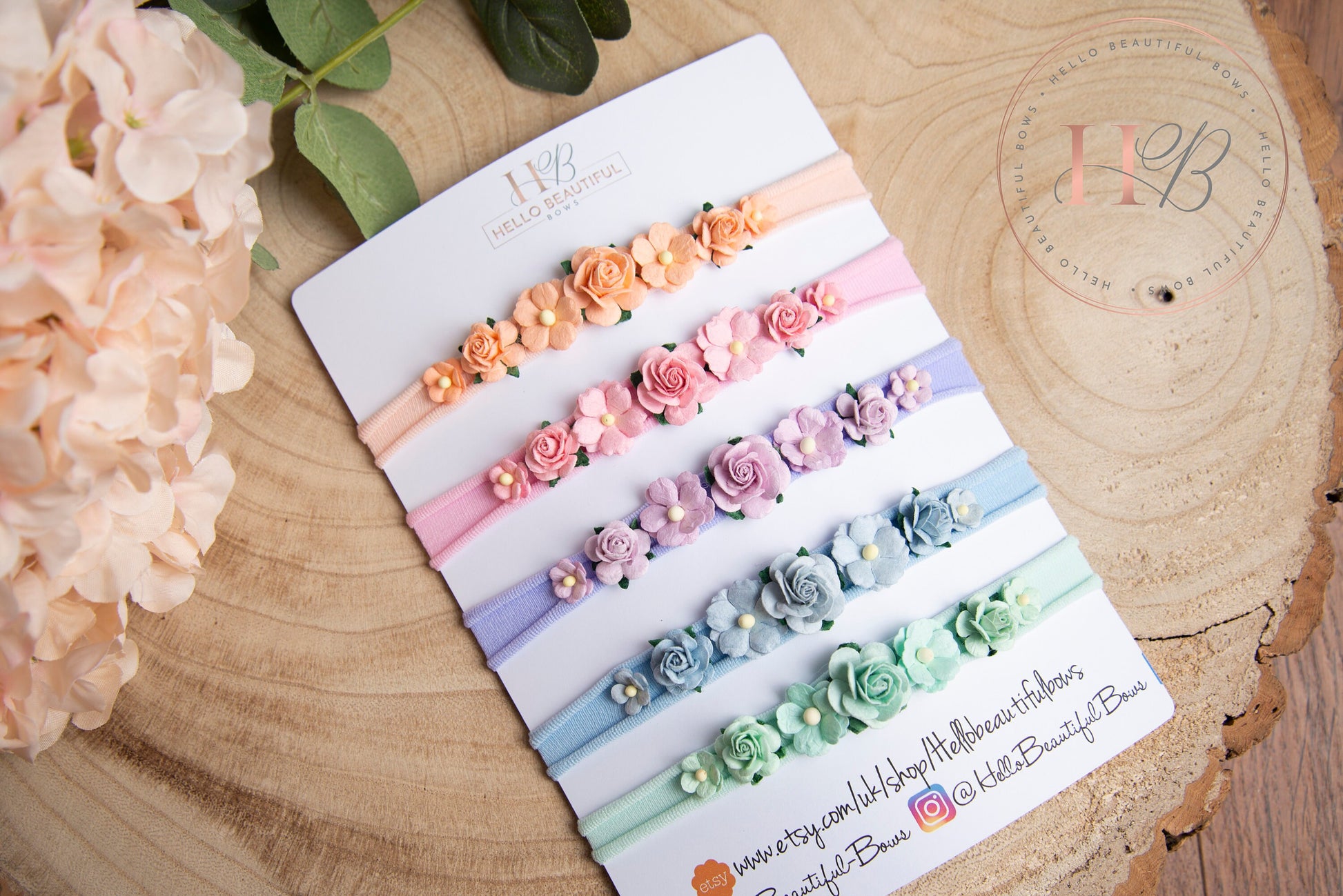 Baby headbands Baby girl headbands, newborn headbands,Summer headbands, pretty headbands, baby girl gift, newborn photoshoot prop