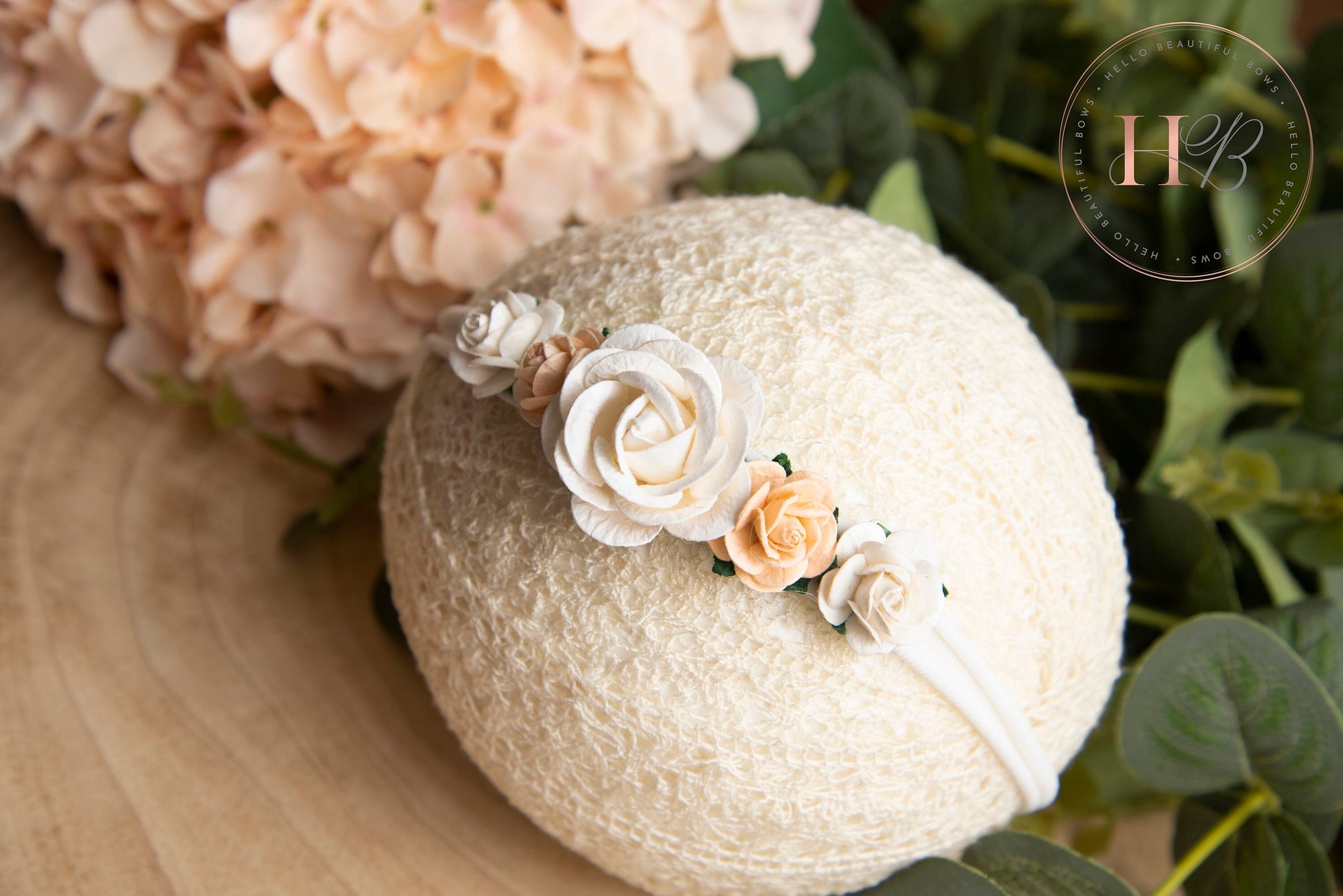 baby flower Headband, newborn headband, baby girl headband, baby shower gift, newborn gift, newborn prop, cake smash prop, baby headband