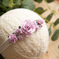 baby flower Headband, newborn headband, baby girl headband, baby shower gift, newborn gift, newborn prop, cake smash prop, baby headband