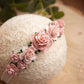 baby flower Headband, newborn headband, baby girl headband, baby shower gift, newborn gift, newborn prop, cake smash prop, baby headband