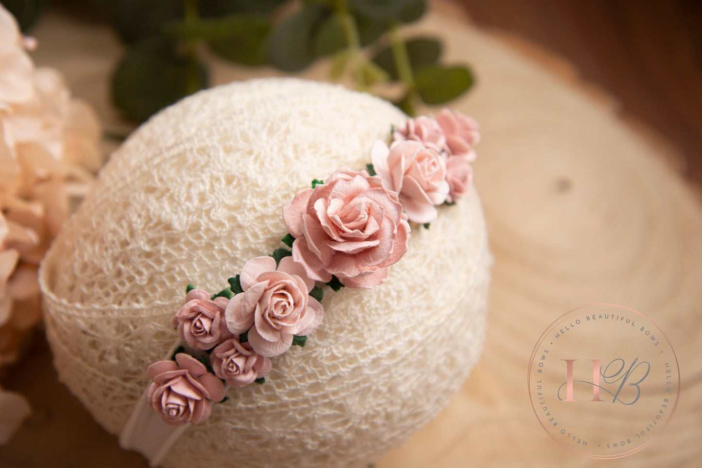 baby flower Headband, newborn headband, baby girl headband, baby shower gift, newborn gift, newborn prop, cake smash prop, baby headband