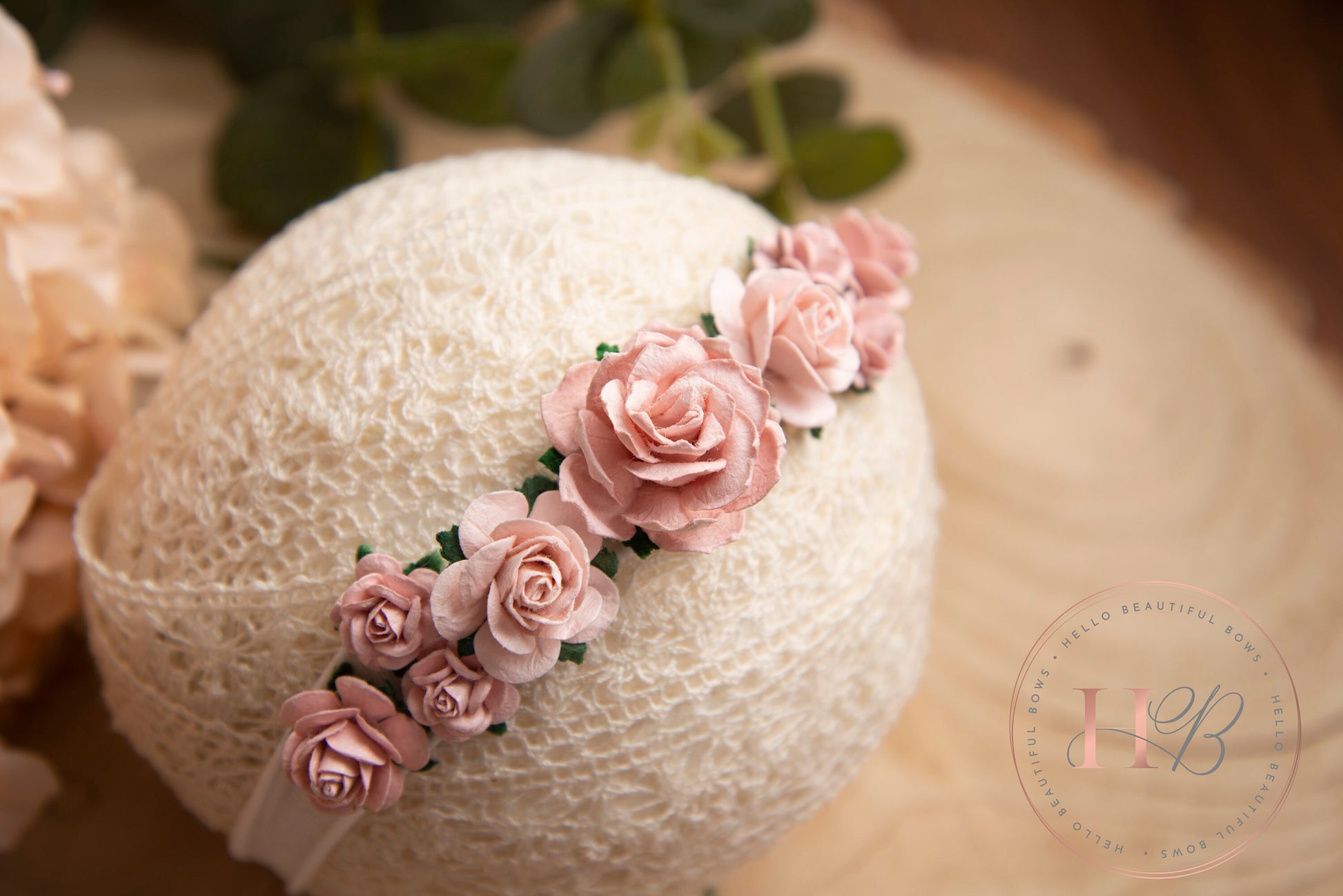 baby flower Headband, newborn headband, baby girl headband, baby shower gift, newborn gift, newborn prop, cake smash prop, baby headband