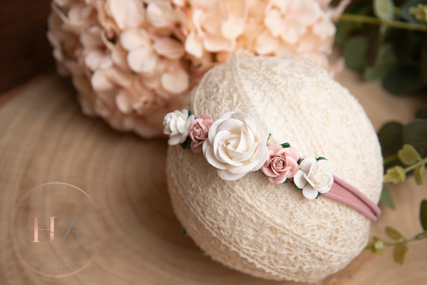 baby flower Headband, newborn headband, baby girl headband, baby shower gift, newborn gift, newborn prop, cake smash prop, baby headband