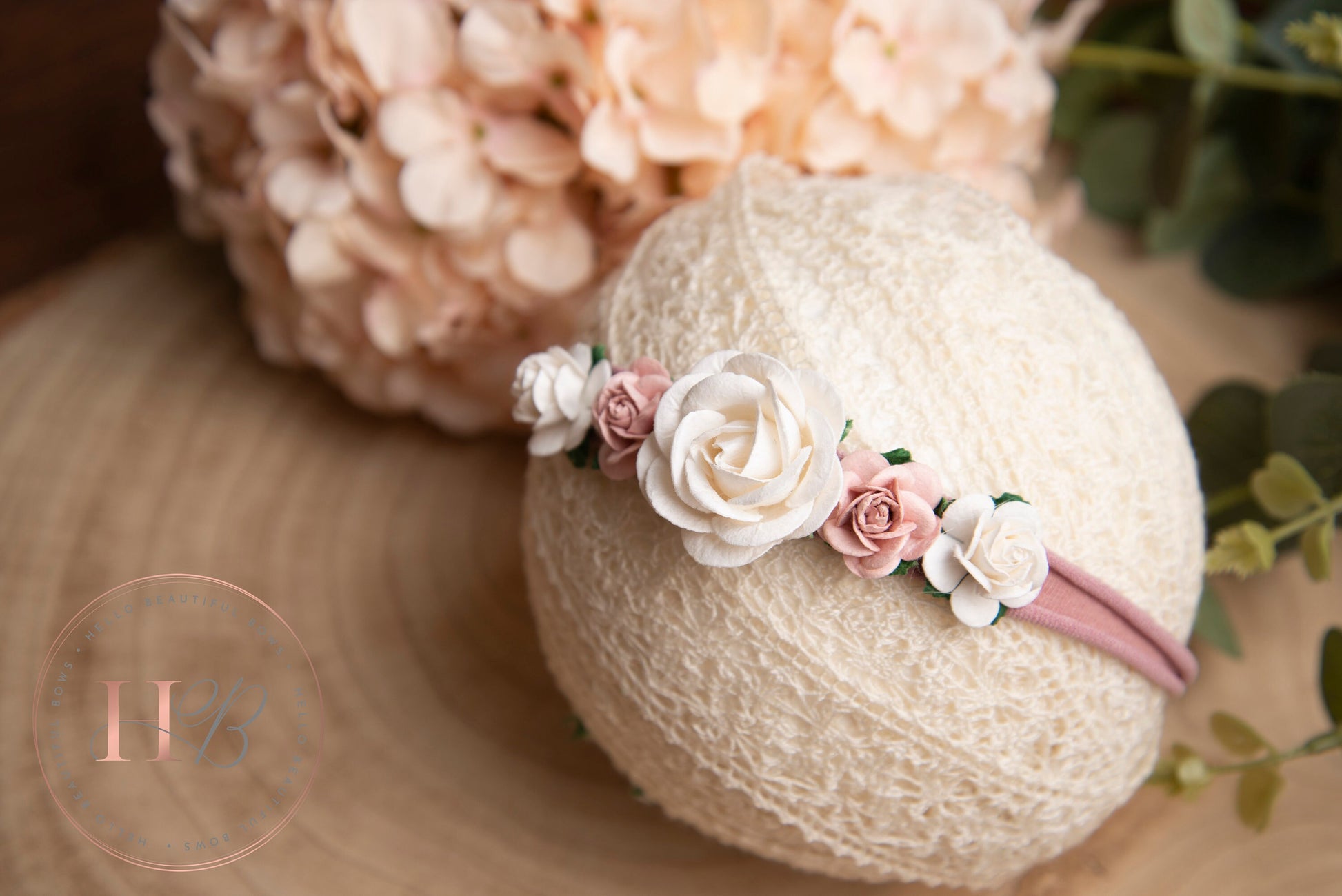 baby flower Headband, newborn headband, baby girl headband, baby shower gift, newborn gift, newborn prop, cake smash prop, baby headband