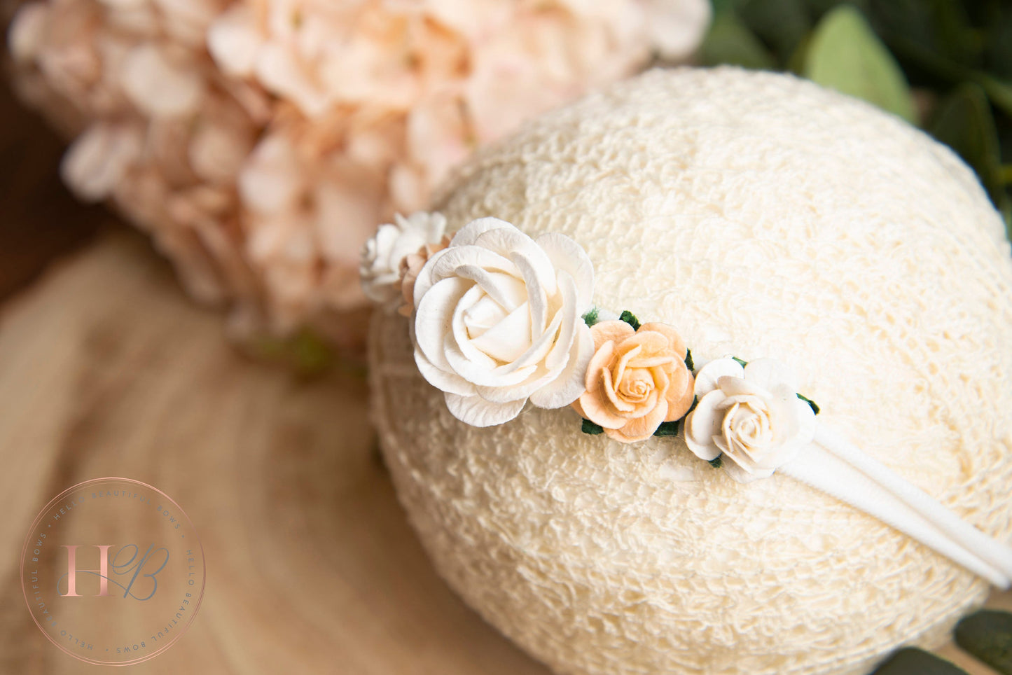 baby flower Headband, newborn headband, baby girl headband, baby shower gift, newborn gift, newborn prop, cake smash prop, baby headband