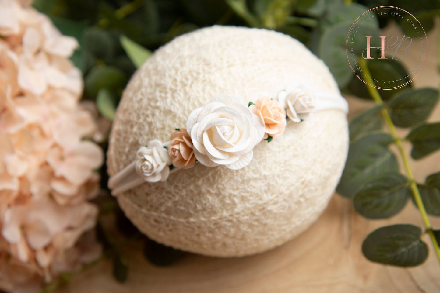 baby flower Headband, newborn headband, baby girl headband, baby shower gift, newborn gift, newborn prop, cake smash prop, baby headband