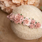 baby flower Headband, newborn headband, baby girl headband, baby shower gift, newborn gift, newborn prop, cake smash prop, baby headband