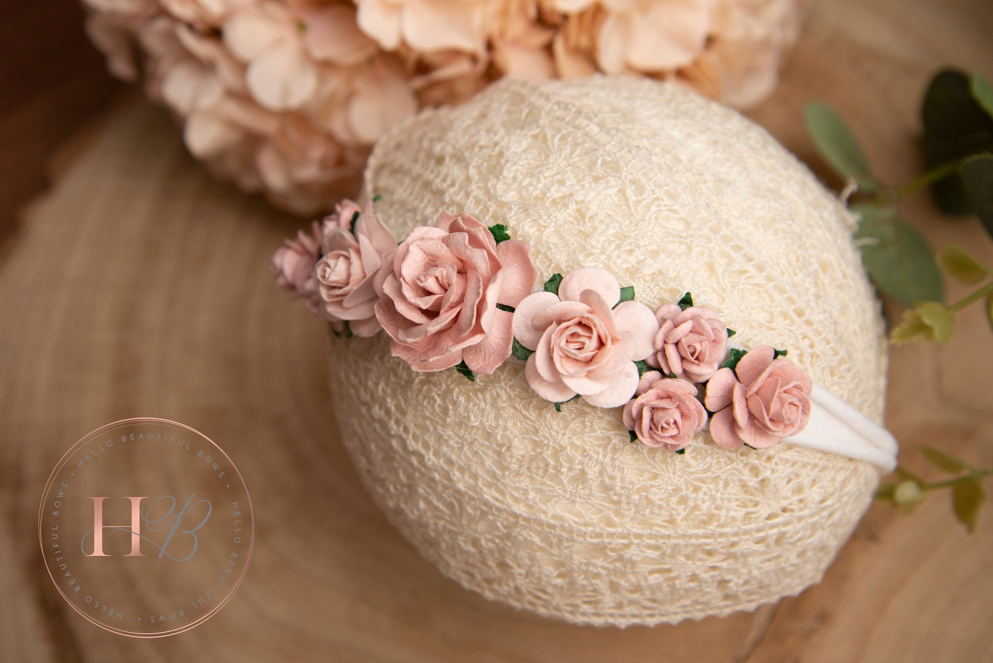 baby flower Headband, newborn headband, baby girl headband, baby shower gift, newborn gift, newborn prop, cake smash prop, baby headband