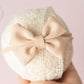 beige baby headband, baby headbands, baby girl headbands, soft headbands, baby bows, hair bows, baby hair bow, hair accessories