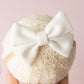 White baby headband, baby headbands, baby girl headbands, soft headbands, baby bows, hair bows, baby hair bow, hair accessories