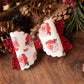 Christmas hair bows, girls hair bows, hair clips, baby headbands, Santa hair bow, red glitter hair bow, hair clip, hair bow,