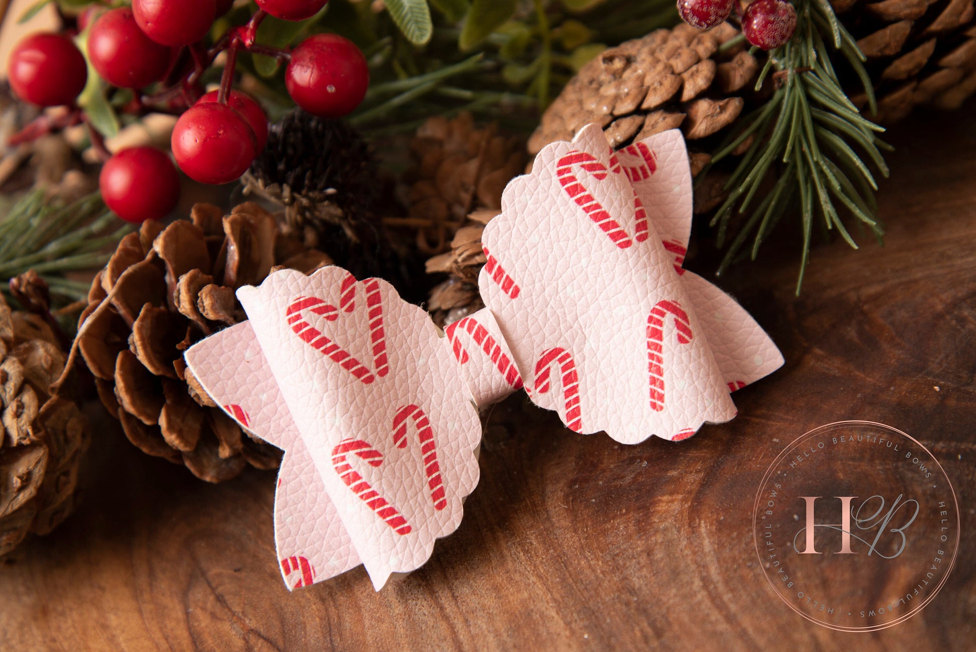 Christmas hair bows, girls hair bows, hair clips, baby headbands, pink bow, candy cane hair bow, pink hair bow, hair clip, hair bow