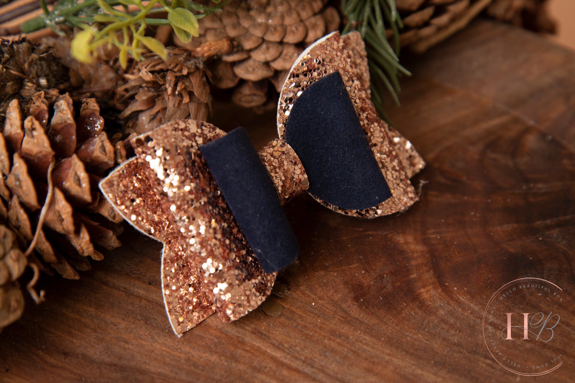 Christmas hair bows, girls hair bows, hair clips, baby headbands, Navy hair bow, christmas hair bow, hair clip, hair bow,