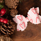 Christmas hair bows, girls hair bows, hair clips, baby headbands, candy cane hair bow, christmas hair bows, hair clip, hair bows.