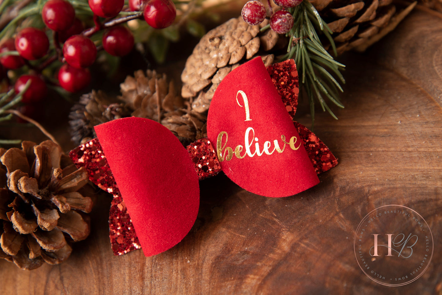 Christmas hair bows, girls hair bows, hair clips, baby headbands, I believe hair bow, christmas hair bows, hair clip, hair bows.