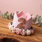 Pink birthday crown, 1st birthday crown, 2nd birthday crown, Cake smash crown, birthday crown, glitter birthday crown