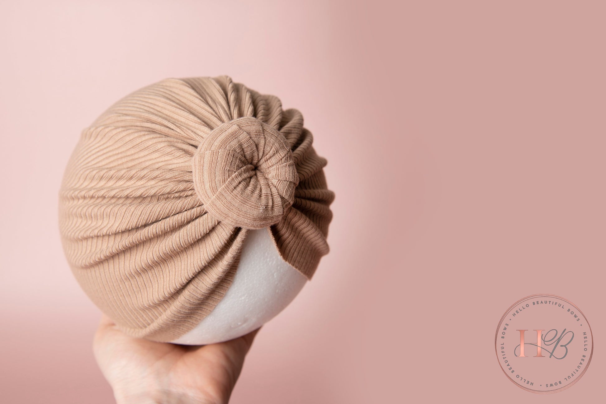 Baby turban, baby hat, baby accessory, baby shower gift, donut turban, baby bow turban, autumn turban, ribbed turban