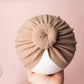 Baby turban, baby hat, baby accessory, baby shower gift, donut turban, baby bow turban, autumn turban, ribbed turban