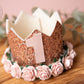 Rose gold birthday crown, 1st birthday crown, 2nd birthday crown, Cake smash crown, birthday crown, glitter birthday crown, party hat