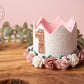 White birthday crown, 1st birthday crown, 2nd birthday crown, Cake smash crown, birthday crown, glitter birthday crown