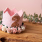 Pink birthday crown, 1st birthday crown, 2nd birthday crown, Cake smash crown, birthday crown, glitter birthday crown