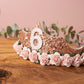 Girls birthday tiara, princess tiara, rose gold birthday tiara, girls birthday crown, birthday accessories