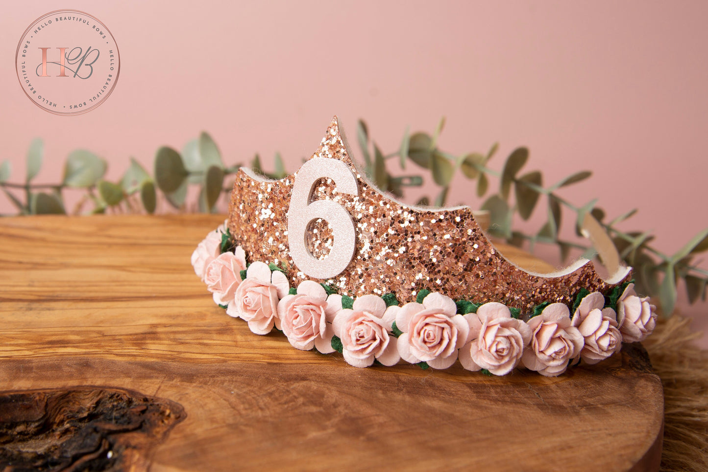 Girls birthday tiara, princess tiara, rose gold birthday tiara, girls birthday crown, birthday accessories