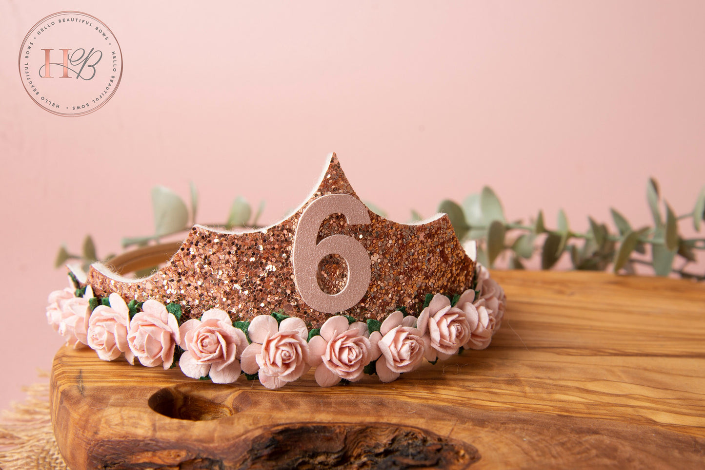 Girls birthday tiara, princess tiara, rose gold birthday tiara, girls birthday crown, birthday accessories