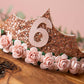 Girls birthday tiara, princess tiara, rose gold birthday tiara, girls birthday crown, birthday accessories