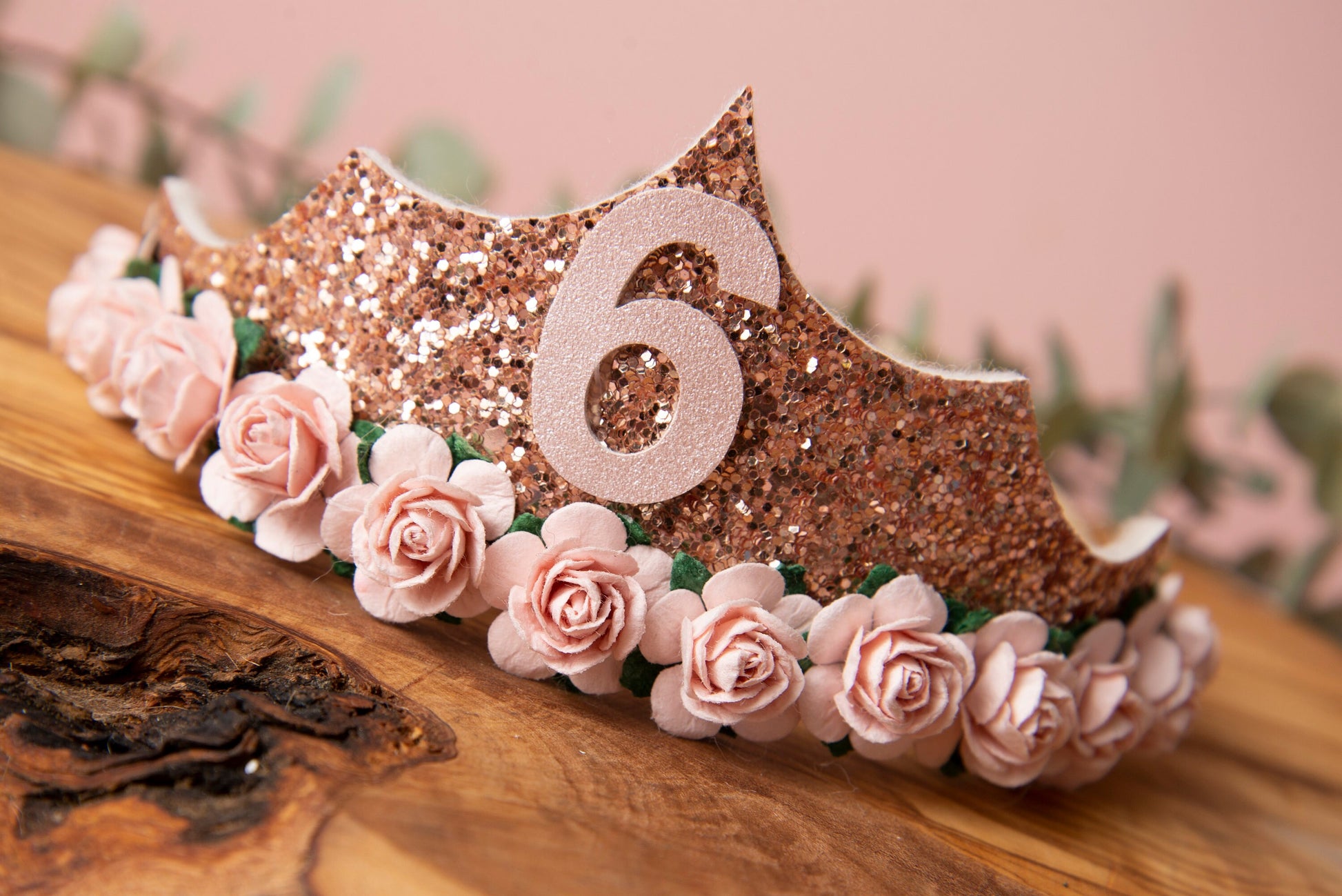 Girls birthday tiara, princess tiara, rose gold birthday tiara, girls birthday crown, birthday accessories