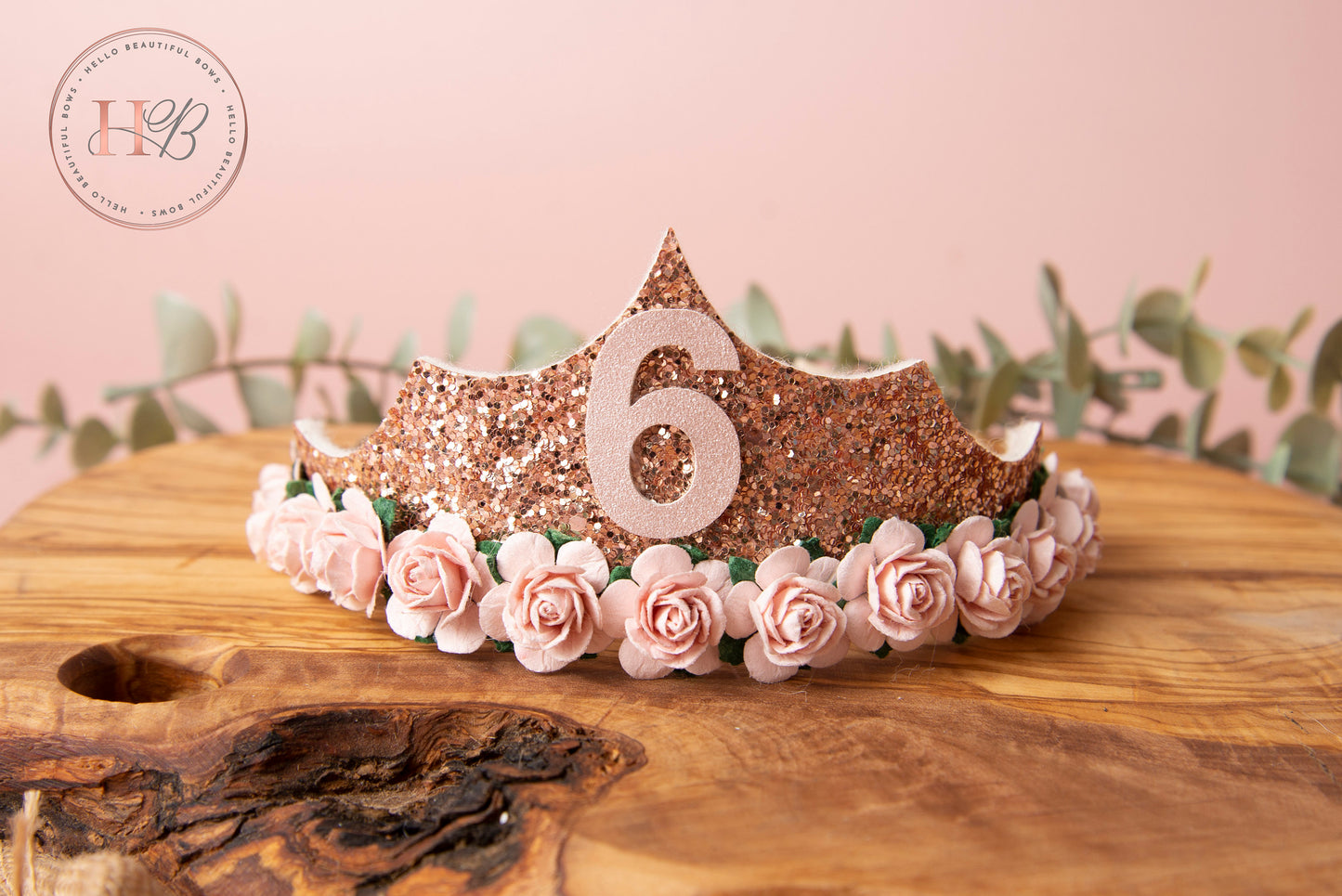 Girls birthday tiara, princess tiara, rose gold birthday tiara, girls birthday crown, birthday accessories