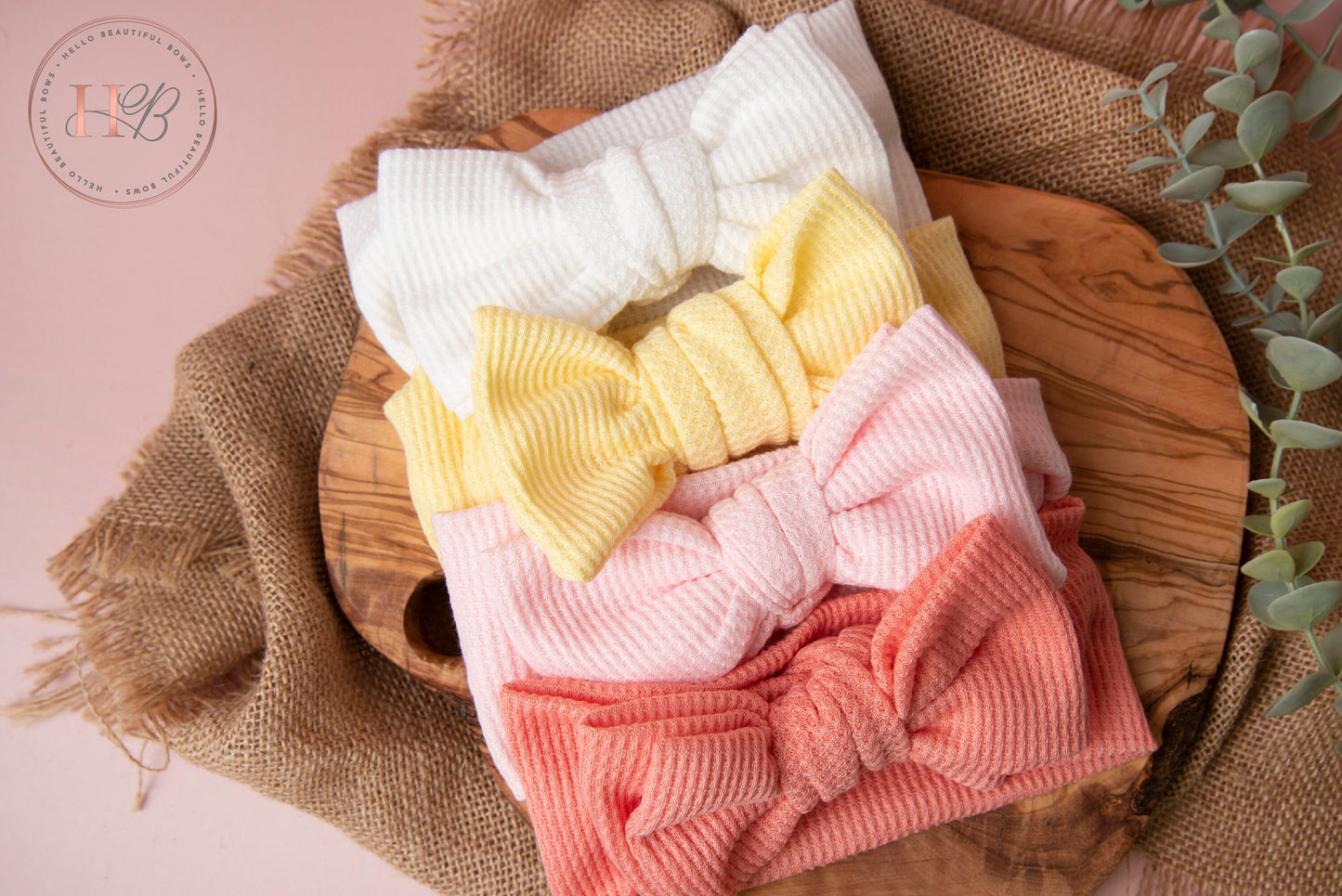 baby headbands, baby girl headband, baby head wraps, girl headbands, soft headbands, summer headbands, Waffle headbands