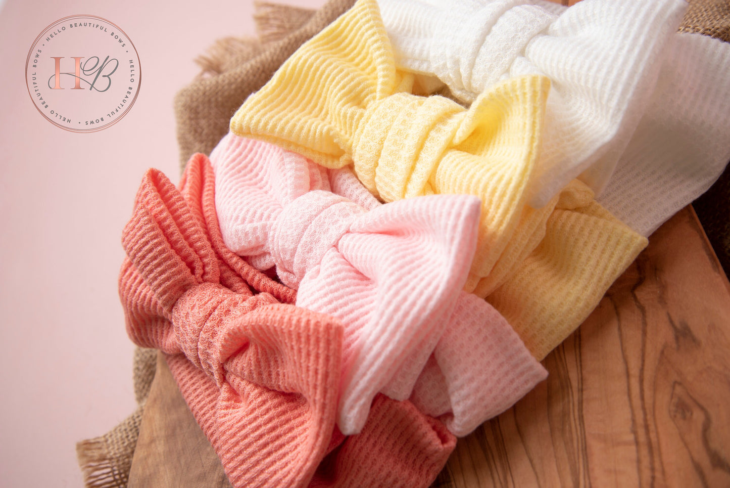 baby headbands, baby girl headband, baby head wraps, girl headbands, soft headbands, summer headbands, Waffle headbands