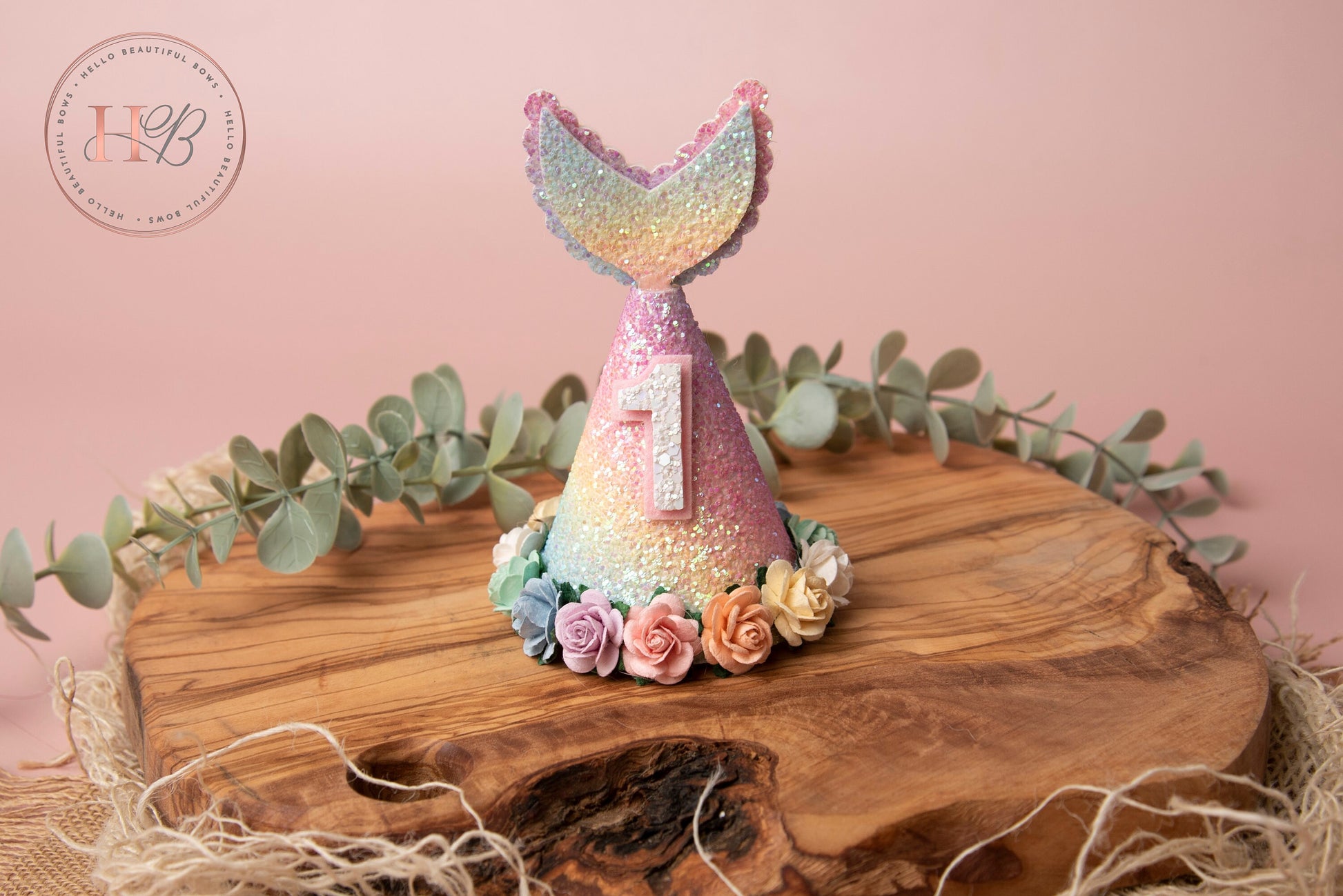 Girls birthday party Hat, mermaid party hat, birthday crown, girls birthday crown, birthday accessories, birthday decor